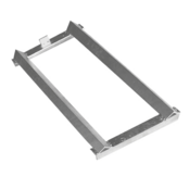 Drum rack  2 shelves with sump tray 3x 60 Liter horizontal position