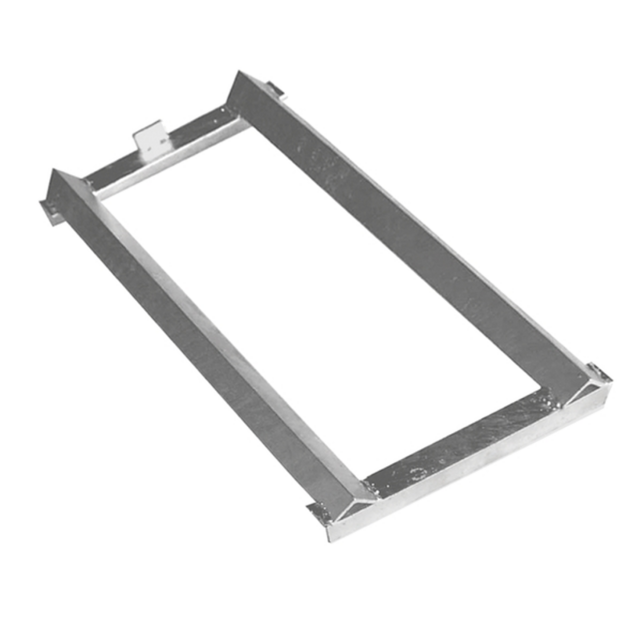 Drum rack  2 shelves with sump tray 3x 60 Liter horizontal position