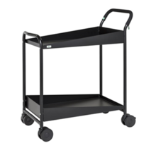 Service Cart TROLLEY- Black