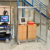 Large Anti Theft Roll Container1200x800x1870 Security Container