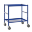 salesbridges Blue Table TOP Trolley- 2 Shelves