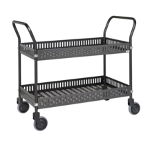 Anthracite Grey Trolley, 1130 x 550 x940 mm, With Side Rail