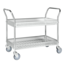 salesbridges Electro Galvanised Trolley, 1130 x 550 x940 mm, With Side Rail