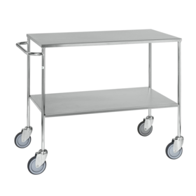 Electro galvanised / Stainless Service Trolley -1000 x 580 x 870