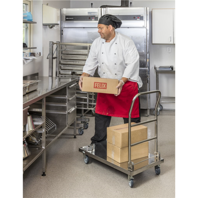 All Stainless C2 Platform Trolley- 820 x 520 mm