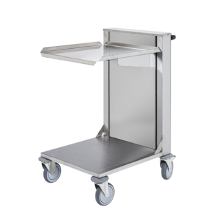 All Stainless C3 Bin Trolley