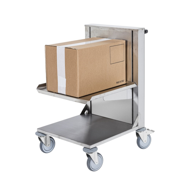 All Stainless C3 Bin Trolley
