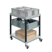 Utility Steel CART 2 Levels H 510 Capacity 150 Kg Utility Steel CART 2 Levels H 510 Capacity 150 Kg