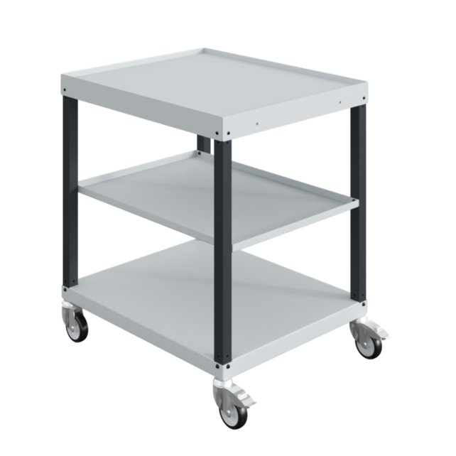 Utility Steel CART 3 Levels H 910 Capacity 150 Kg