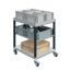 SalesBridges Utility Steel CART 3 Levels H 910 Capacity 150 Kg