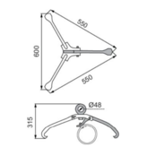 Drum Grab for steel and plastic drums up to 220L