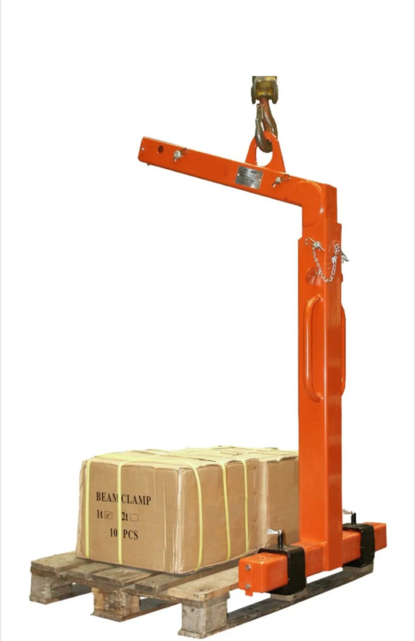 Pallet hook with automatic balancing  5000Kg CE EN certified