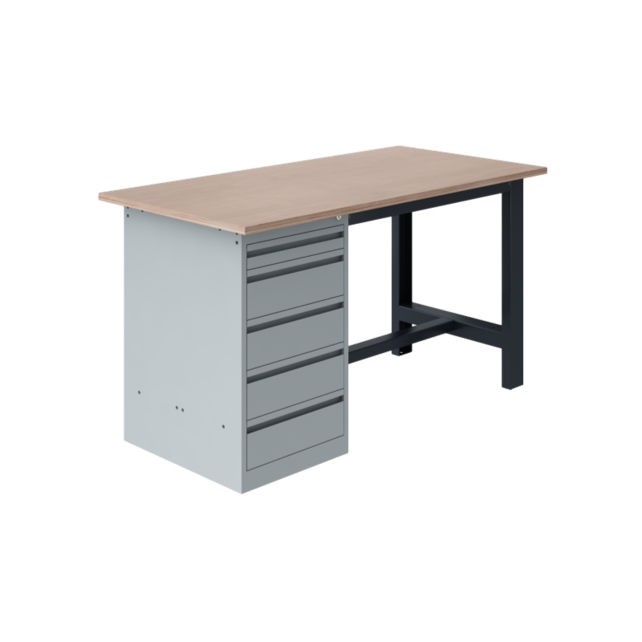 Heavy Duty Workbench SI-Model 1500 Kg  Plywood Worktop Heavy Duty Workbench SI-Model 1500 Kg  Plywood Worktop