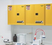 20 Gallon Wall-Mount Flammable Cabinet 112 x 109 x 30cm,  3 Shelves, 2 Doors 20 Gallon Wall-Mount Flammable Cabinet 112 x 109 x 30cm,  3 Shelves, 2 Doors