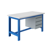 Heavy Duty Workbench SI-Model 1500 Kg ,  High Thermal Resistance Laminate Top Heavy Duty Workbench SI-Model 1500 Kg ,  High Thermal Resistance Laminate Top