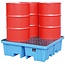 Salesbridges Spill pallet Sump tray  Polyethylene Accumulation center for 4 Drums