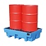 Salesbridges Spill pallet Sump tray  Polyethylene Accumulation center for 2 Drums