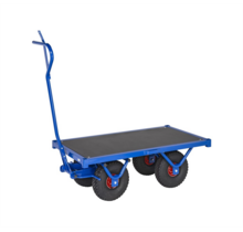 Industrial Hand Pull Trolley 950 x 545 x 396mm Platform Trolley - Copy