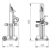 Workshop Platform  Lifter 130 Kg  Lifting Height Up to 3.3 m