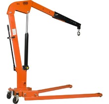 Mobile workshop crane Hydraulic Lifting Up To 2000Kg