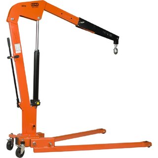 Mobile workshop crane Hydraulic Lifting Up To 2000Kg