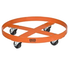 Steel Drum Dolly for 210L Drum  ⌀ 60cm 410 Kg CE