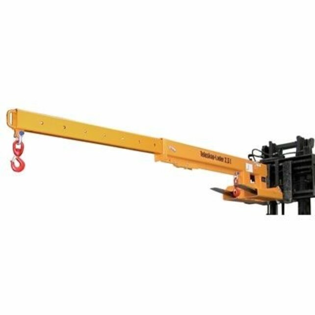 Crane Jib 5 T for Forklift  up to 3.6 meter Lifting Extendable  Arm. Crane Jib 5 T for Forklift  up to 3.6 meter Lifting Extendable  Arm.
