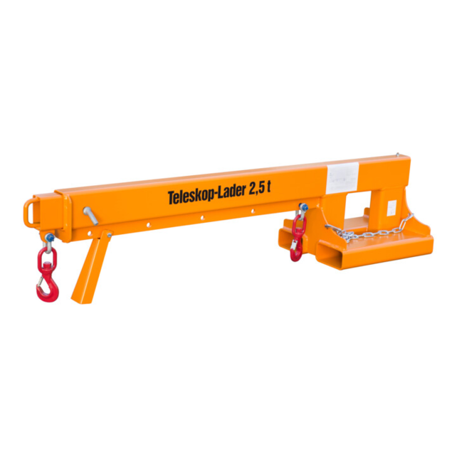 Crane Jib 2.5 T for Forklift  up to 3.6 meter Lifting Extendable  Arm.