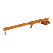 Crane Jib 2.5 T for Forklift  up to 3.6 meter Lifting Extendable  Arm.