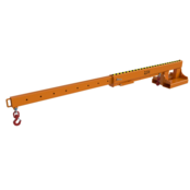 Crane Jib 2.5 T for Forklift  up to 3.6 meter Lifting Extendable  Arm.