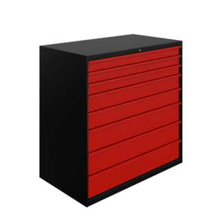 Heavy Duty Drawer Cabinets ATS model Height 1300 mm load capacity 1000kg