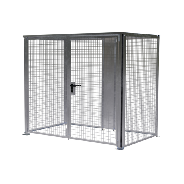 Security Cage for Storage Hot Dip Galvanized