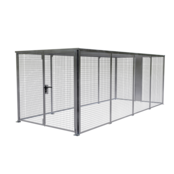 Security Cage for Storage Hot Dip Galvanized