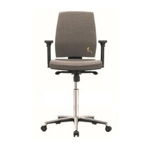 Grey ESD ergonomic work chair