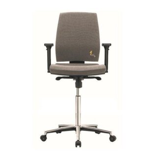 Grey ESD ergonomic work chair