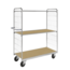 SalesBridges  ESD Trolley With 3  Shelves adjustable in height L150x W65xH169 cm
