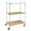 SalesBridges  ESD Trolley With 3  Shelves adjustable in height L98xW58xH144 cm