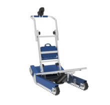 Electric powered stair climber hand trucks with rubber tracks 310 Kg