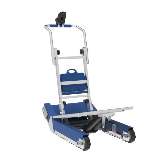 Electric powered stair climber hand trucks with rubber tracks 310 Kg