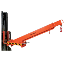 Crane Jib 2 T for Forklift Extendable  Lifting Arm Up To 3.7 Meter