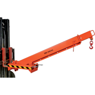 Crane Jib 3 T for Forklift Extendable  Lifting Arm Up To 3.7 Meter
