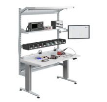 ESD Workstation  Mechanical Height Adjustable From 763 to 1113mm