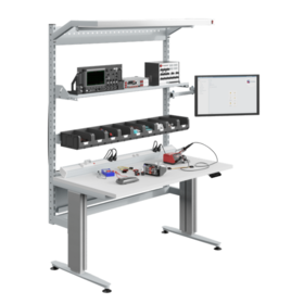 ESD Workstation  Mechanical Height Adjustable From 763 to 1113mm