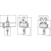 SR 400 V Direct Controlled Electric Chain Hoist SR 400 V Direct Controlled Electric Chain Hoist
