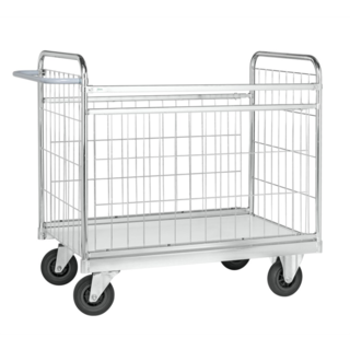 PARCEL TROLLEY- Removable Mesh Wall