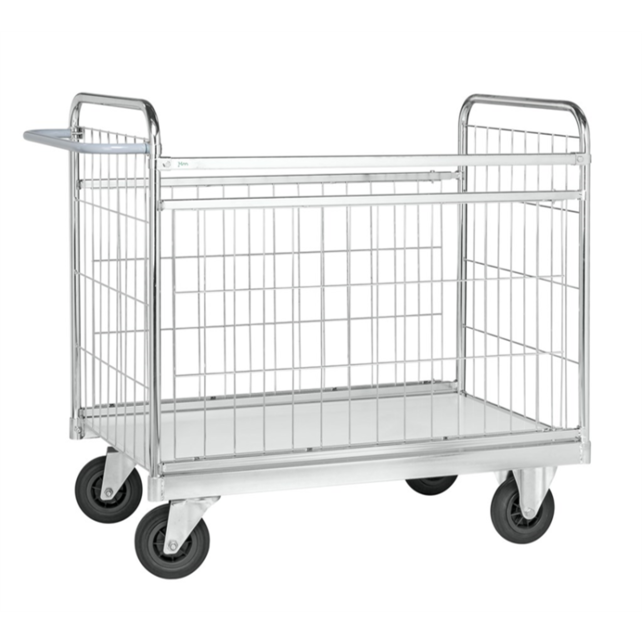 PARCEL TROLLEY- Removable Mesh Wall