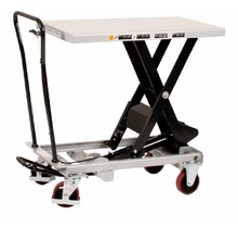 Lifting table mobile 500Kg  Scissor lift on wheels platform size 1010x520