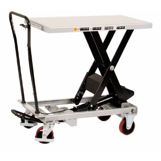 Lifting table mobile 500Kg  Scissor lift on wheels platform size 1010x520