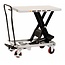 Salesbridges Lifting table mobile 250Kg  Scissor lift on wheels platform size 830x500 mm