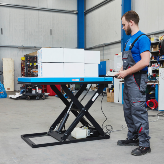 Stationary Lifting Table 1000 Kg -Electric Platform 2000 mm x850 mm